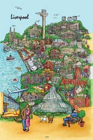 Liverpool Sketch Poster Print (22 x 34) Liverpool Sketch Poster Print (22 x 34)