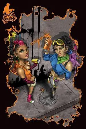 Sprayground - Graf Girls Poster Print (22 x 34) Sprayground - Graf Girls Poster Print (22 x 34)
