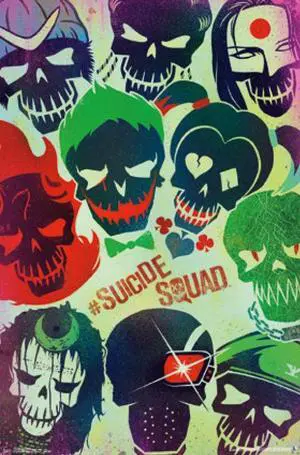 Suicide Squad - Faces Poster Print (22 x 34) Suicide Squad - Faces Poster Print (22 x 34)