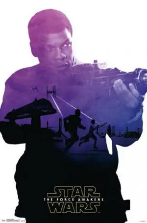 Star Wars The Force Awakens - Fin Badge Poster Print (22 x 34) Star Wars The Force Awakens - Fin Badge Poster Print (22 x 34)