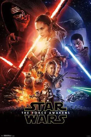 Star Wars The Force Awakens - One Sheet Poster Print (22 x 34) Star Wars The Force Awakens - One Sheet Poster Print (22 x 34)
