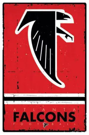Atlanta Falcons - Retro Logo 2015 Poster Print (22 x 34) Atlanta Falcons - Retro Logo 2015 Poster Print (22 x 34)