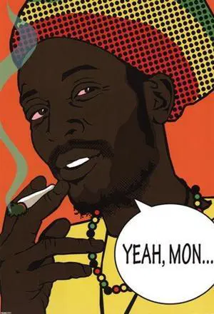 Rasta - Yeah Mon Poster Print (22 x 34) Rasta - Yeah Mon Poster Print (22 x 34)