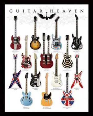 Guitar Heaven Poster Print (16 x 20) Guitar Heaven Poster Print (16 x 20)