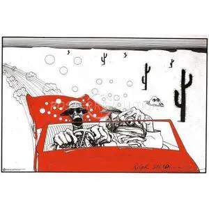 Ralph Steadman Fear & Loathing Poster Print (24 X 36) Ralph Steadman Fear & Loathing Poster Print (24 X 36)