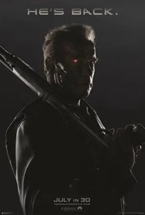 Terminator Genisys He's Back Poster Print (22 x 34) Terminator Genisys He's Back Poster Print (22 x 34)