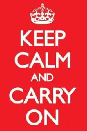 Keep Calm And Carry On Poster Print (22 x 34) - Item # SCO30527 Keep Calm And Carry On Poster Print (22 x 34) - Item # SCO30527