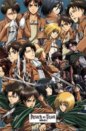 Attack On Titan - Collage Poster Print (22 x 34) Attack On Titan - Collage Poster Print (22 x 34)