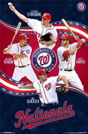Washington Nationals&trade - Team 15 Poster Print (22 x 34) Washington Nationals&trade - Team 15 Poster Print (22 x 34)