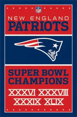 New England Patriots - Champions 15 Poster Print (22 x 34) New England Patriots - Champions 15 Poster Print (22 x 34)