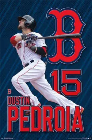 Boston Red Sox - Dustin Pedroia 2015 Poster Print (22 x 34) Boston Red Sox - Dustin Pedroia 2015 Poster Print (22 x 34)