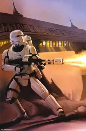Star Wars The Force Awakens - Fire Poster Print (22 x 34) Star Wars The Force Awakens - Fire Poster Print (22 x 34)
