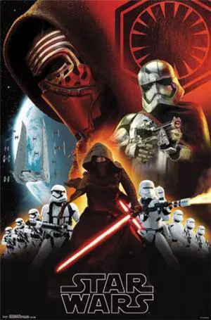 Star Wars The Force Awakens - Dark Side Poster Print (24 x 36) Star Wars The Force Awakens - Dark Side Poster Print (24 x 36)