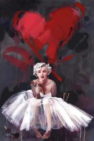 Marilyn Monroe - Paint Poster Print (22 x 34) Marilyn Monroe - Paint Poster Print (22 x 34)