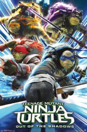 Ninja Turtles 2 - Attack Poster Print (22 x 34) Ninja Turtles 2 - Attack Poster Print (22 x 34)