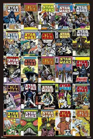 Star Wars Comic Covers Poster Print (22 x 34) Star Wars Comic Covers Poster Print (22 x 34)