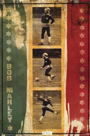 Bob Marley - Flag Poster (24 x 36) Bob Marley - Flag Poster (24 x 36)