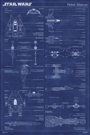 Star Wars Rebel Alliance Machine Poster (24 x 36) Star Wars Rebel Alliance Machine Poster (24 x 36)