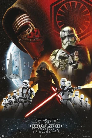 Star Wars Empire Black Poster (24 x 36) Star Wars Empire Black Poster (24 x 36)