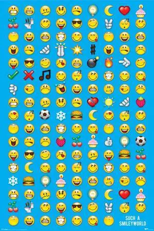Smiley - Emoticon Poster Print (22 x 34) Smiley - Emoticon Poster Print (22 x 34)