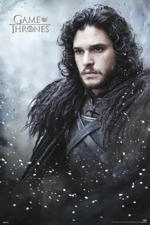 Game Of Thrones - Jon Snow Poster Print (24 X 36) Game Of Thrones - Jon Snow Poster Print (24 X 36)