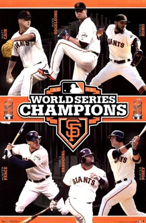 2012 San Francisco Giants World Series Champions Poster Print 2012 San Francisco Giants World Series Champions Poster Print
