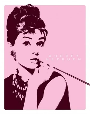 Audrey Hepburn Cigarello Poster - Iconic Film Star Art Print Audrey Hepburn Cigarello Poster - Iconic Film Star Art Print