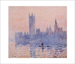 Houses of Parliament Art Print by Claude Monet Houses of Parliament Art Print by Claude Monet