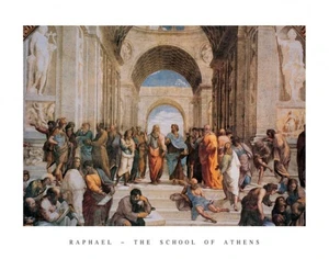 School Of Athens Poster - Classic Art Print