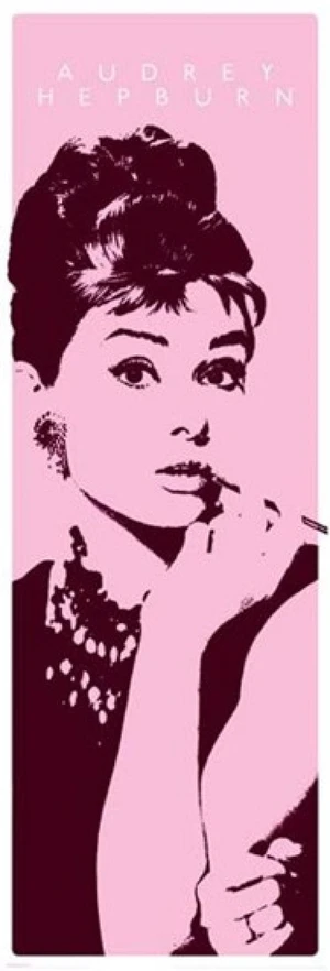 Audrey Hepburn Cigarello Poster | Iconic Movie Art