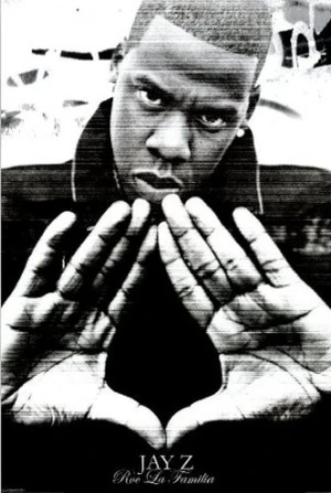 Jay Z Hands Poster - Iconic Music Art Print