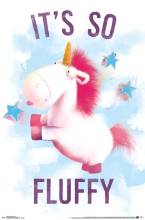 Dm Unicornicopia Fluffy Poster Print - 22x34