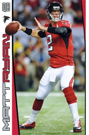 Atlanta Falcons Matt Ryan 2014 Poster Print Atlanta Falcons Matt Ryan 2014 Poster Print