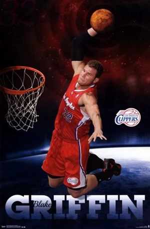 Los Angeles Clippers Blake Griffin Poster Print (22 x 34)