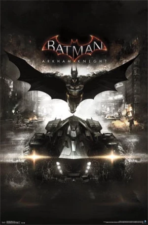 Batman Arkham Knight Game Cover Poster Print