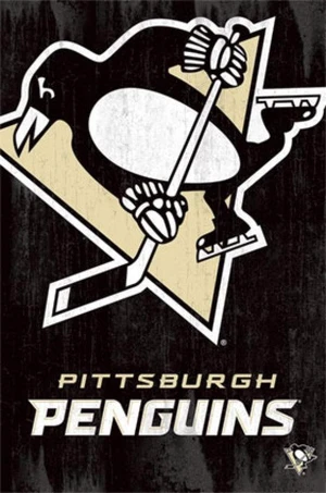 Pittsburgh Penguins Logo Poster - Sports Wall Art