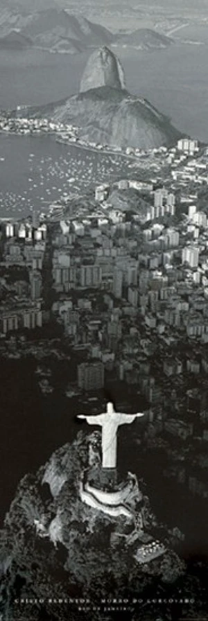 Rio De Janeiro - Cristo Redent Poster Print (21 x 62) Rio De Janeiro - Cristo Redent Poster Print (21 x 62)