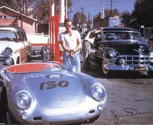 James Dean - Car Poster Print (20 x 16) James Dean - Car Poster Print (20 x 16)
