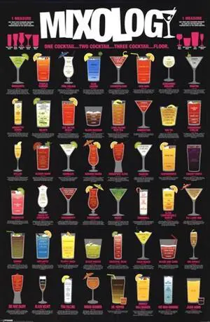 Mixology Poster Print (24 x 36) Mixology Poster Print (24 x 36)