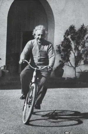 Albert Einstein - Bike Poster Print (24 x 36) Albert Einstein - Bike Poster Print (24 x 36)