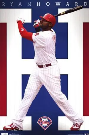 Phillies - R Howard 11 Poster Print (24 x 36) Phillies - R Howard 11 Poster Print (24 x 36)