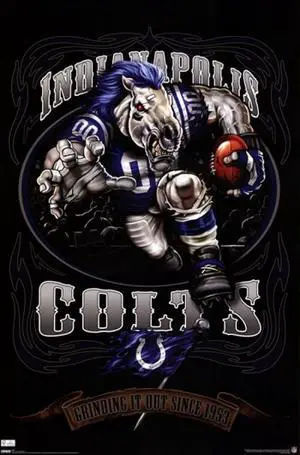 Indianapolis Colts - Running Back 2009 Poster Print (24 x 36) Indianapolis Colts - Running Back 2009 Poster Print (24 x 36)