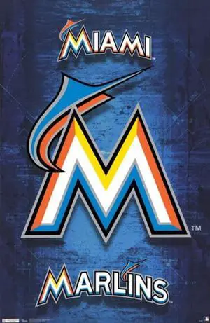 Marlins - Logo 12 Poster Print (24 x 36) Marlins - Logo 12 Poster Print (24 x 36)