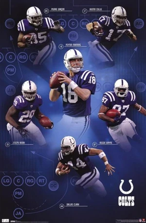 Indianapolis Colts - Offense 2010 Poster Print (24 x 36) Indianapolis Colts - Offense 2010 Poster Print (24 x 36)