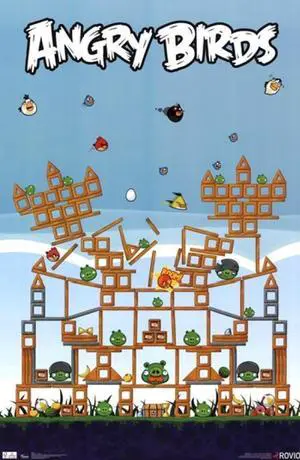 Angry Birds - Pig Fort Poster Print (24 x 36) Angry Birds - Pig Fort Poster Print (24 x 36)