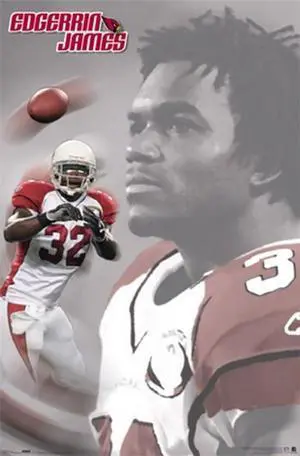 Arizona Cardinals - Edgerin James Poster Print (24 x 36) Arizona Cardinals - Edgerin James Poster Print (24 x 36)