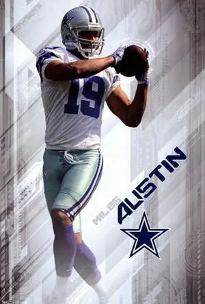 Dallas Cowboys - Miles Austin 2012 Poster Print (24 x 36) Dallas Cowboys - Miles Austin 2012 Poster Print (24 x 36)