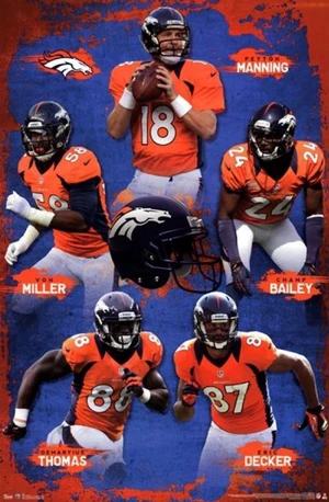 Denver Broncos - Team 2012 Poster Print (24 x 36) Denver Broncos - Team 2012 Poster Print (24 x 36)