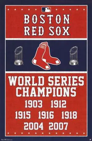 Red Sox - Champions 13 Poster Print (24 x 36) Red Sox - Champions 13 Poster Print (24 x 36)