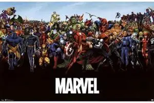 Marvel - The Lineup Poster Print (36 x 24) Marvel - The Lineup Poster Print (36 x 24)